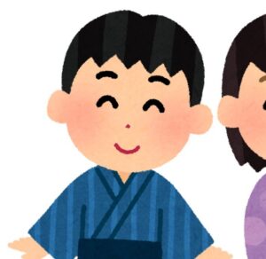 元彼女が見切れた男の写真イラスト