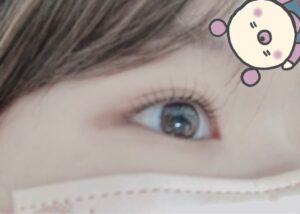 みっけの目元の写真
